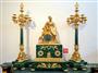 Đồng hồ malachite ( siêu phẩm )